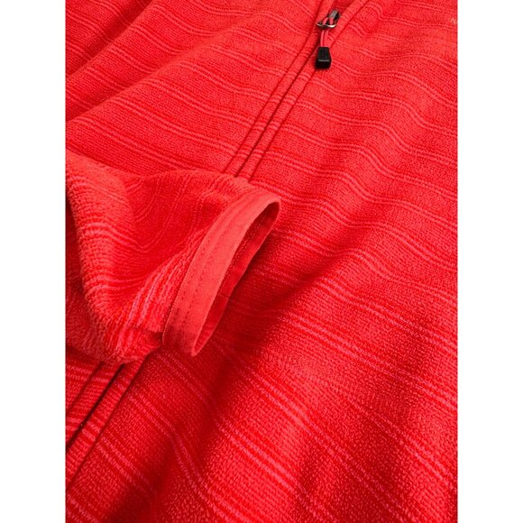 The North Face TKA 100 Fleece Women's Fleece Full Zip Masonic Orange Large L - Picture 4 of 9
